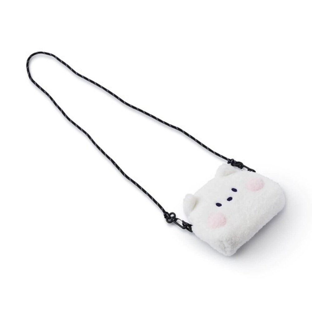 BT21 Minini : RJ Fuzzy White Crossbody Bag | NWT